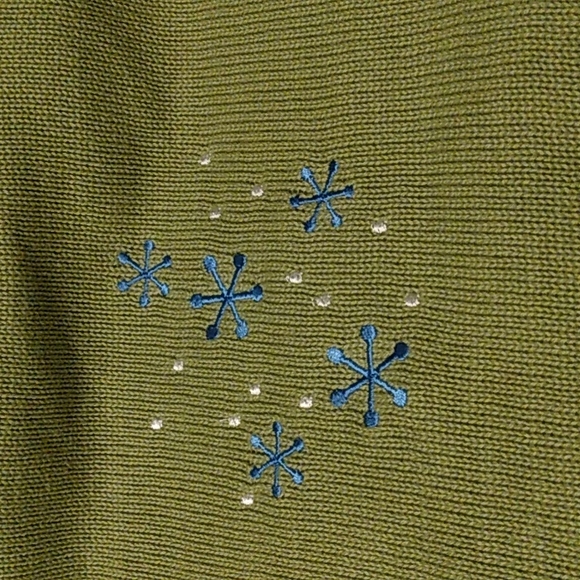 Christopher & Banks Ugly Christmas Sweater size L - Picture 9 of 13